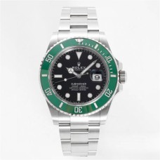 Submariner 41mm 126610LV 904L Green Ceramic Black Dial SS Bracelet VSF VS3235