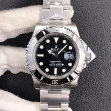 Submariner 41mm 126610LN 904L Ceramic Black Dial SS Bracelet VSF VS3235