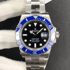 Submariner 41mm 126610LB 904L Blue Ceramic Black Dial SS Bracelet VSF VS3235