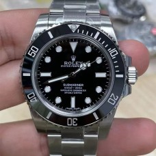 Submariner No Date 40mm 114060 904L Ceramic Black Dial SS Bracelet VSF VS3130