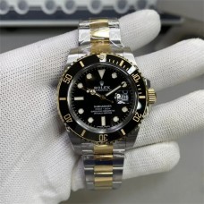 Submariner 40mm 116613LN 904L Ceramic Black Dial YG/SS Bracelet Clean Factory CF VR3135