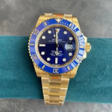 Submariner YG 41mm 126618LB 904L Ceramic Blue Dial YG Bracelet VSF VS3235