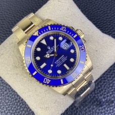 Submariner 41mm YG 126618LB 904L Ceramic Blue Dial YG Bracelet Clean Factory  CF VR3235