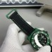 DIW Submariner 40mm Green Bezel Black Dial Black Nylon Strap VSF VS3135