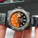 DIW Submariner 40mm DLC Orange/Black Dial SS Bracelet VSF VS3135