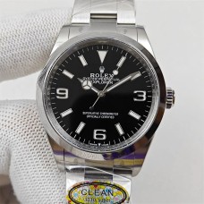 Explorer I 36mm 124270 Black Dial SS Bracelet Clean Factory CF VR3230